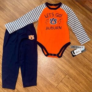Auburn Tigers Gen 2 -24 months - 2 piece set